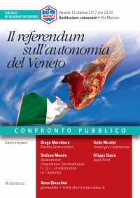 Il referendum sull&#039;autonomia del Veneto a Marano Vicentino